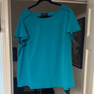 Lane Bryant  Women's Turquoise Blouse